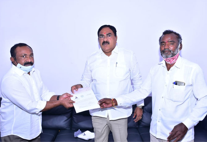 CM Relief fund give to Patient by errabelli