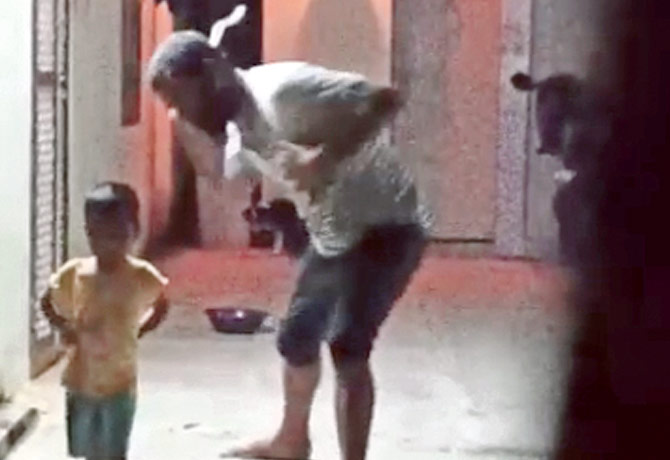 Booked case filed against man hit his daughter in Medak
