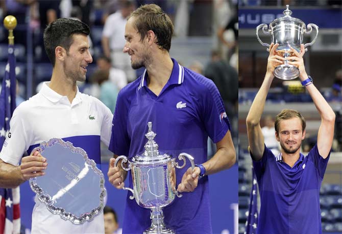 Daniel Medvedev won his first Grand Slam title
