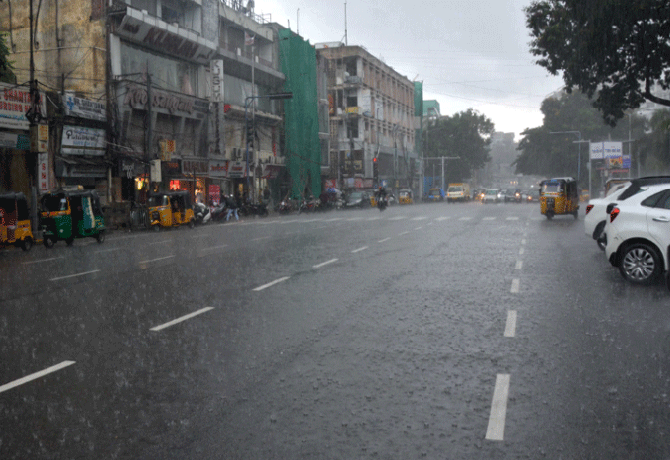 Another 4 days of rain for hyderabad