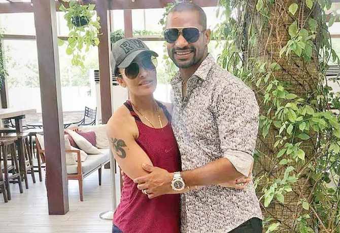 Shikhar Dhawan and Ayesha Mukherjee split