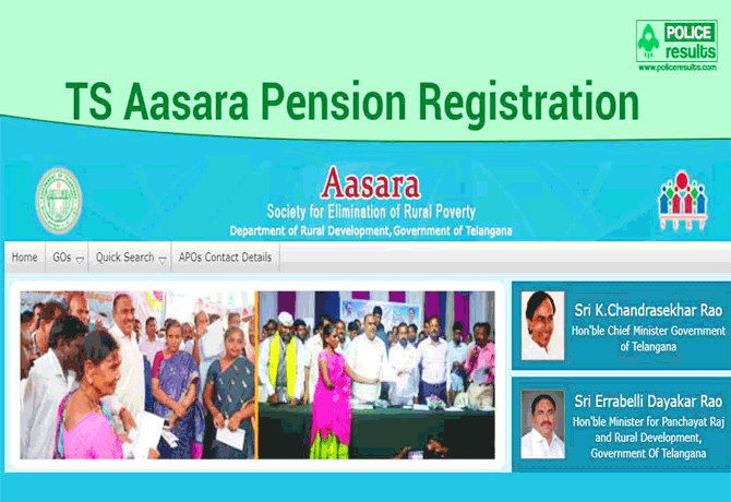 Last date for aasara pension apply by oct 31