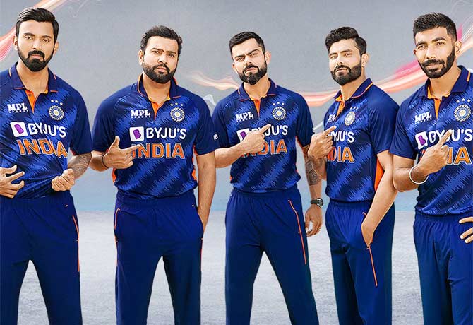 BCCI unveils Team India's new jersey