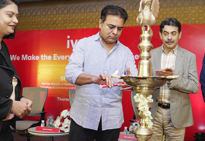 Minister KTR Launches Ivanti Cyber Security