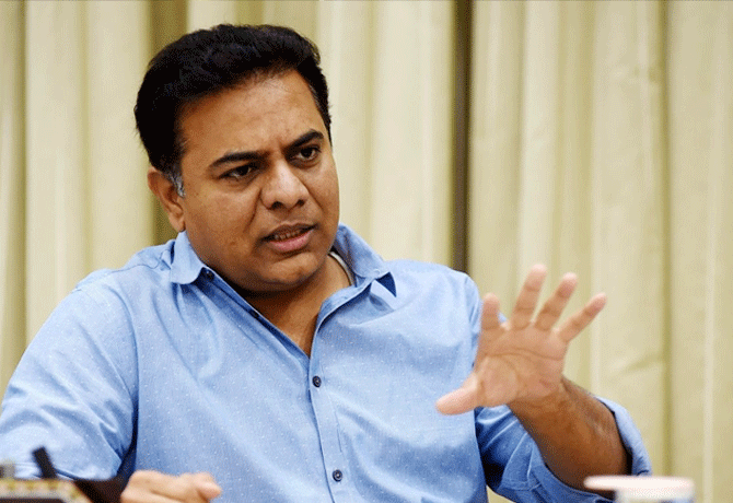 Minister KTR Flies to US Tour for a week