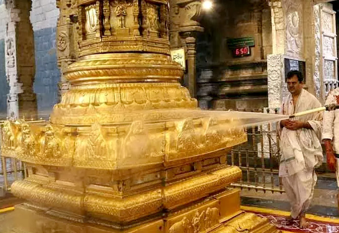 Huge devotees visited Tirumala Srivari Temple