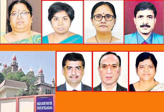 7 new judges appointed to Telangana High Court
