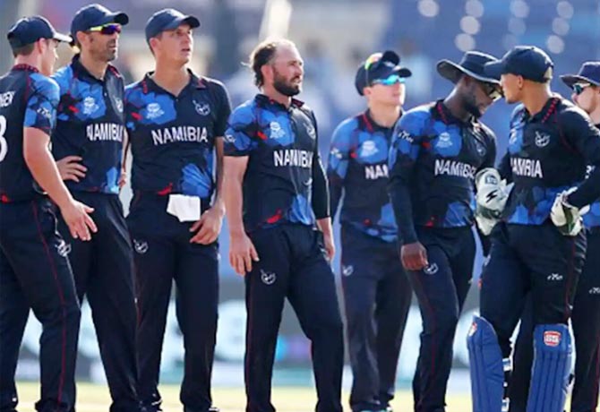 Namibia advanced to Super 12 in T20 World Cup