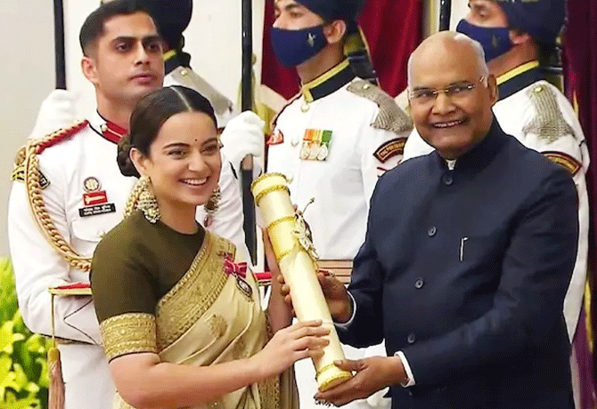 Withdraw Kangana Ranaut Padma Shri