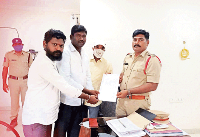 Police Complaint against Revanth Reddy