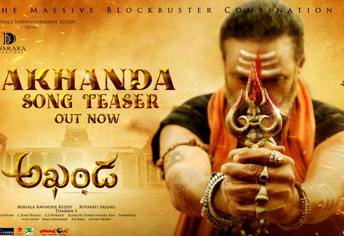 AKHANDA Title Song Promo Released