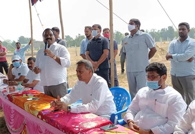 TRS Meeting in warangal