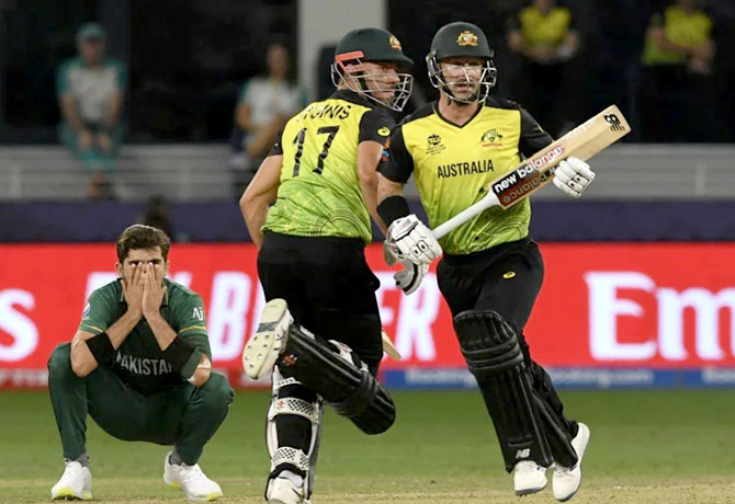 T20 World Cup: Aus Won by 5 wickets against PAK