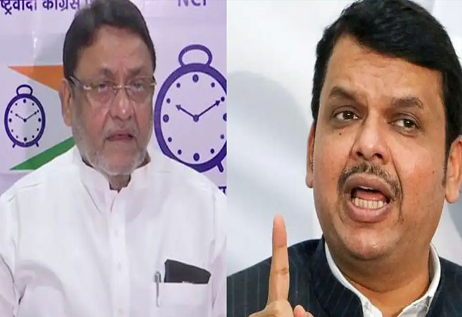 Nawab Malik Legal notice sent to Devendra Fadnavis