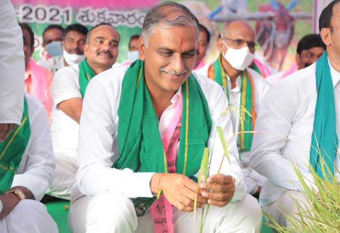 Harish rao comments on BJP Govt