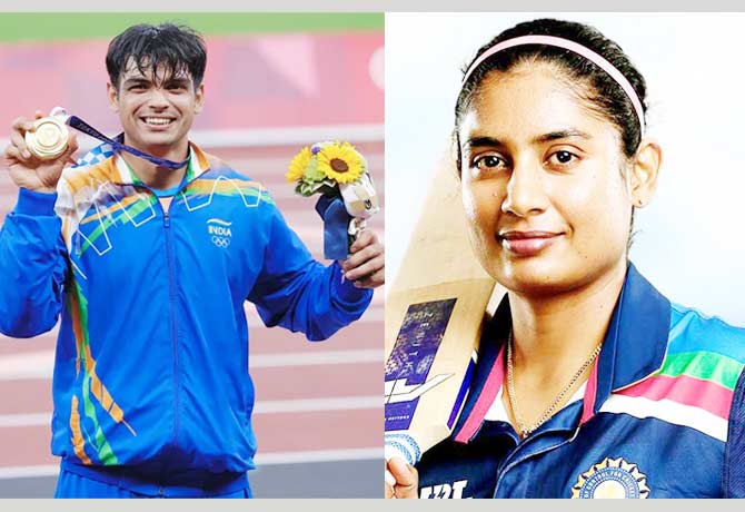 Khel Ratna Awards for Neeraj and Mithali
