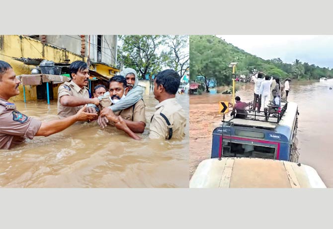 Uninterrupted rains in Andhra Pradesh