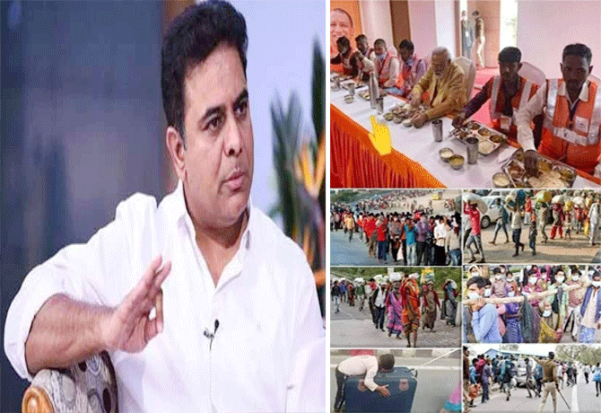 Minister KTR Satires on PM Modi