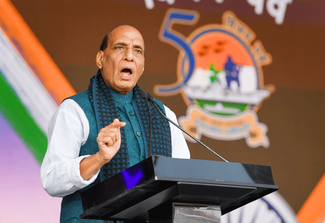 India has won direct wars with Pak Says Rajnath Singh