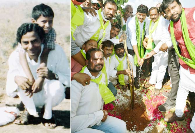MP Santosh Kumar birthday celebration