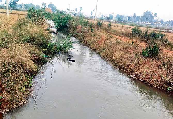 Kaleshwaram water enter into Suryapet dist