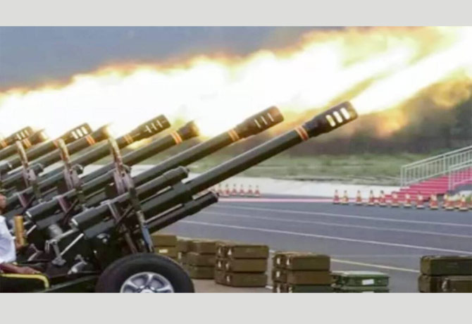 17 gun salute presented to Bipin Rawat