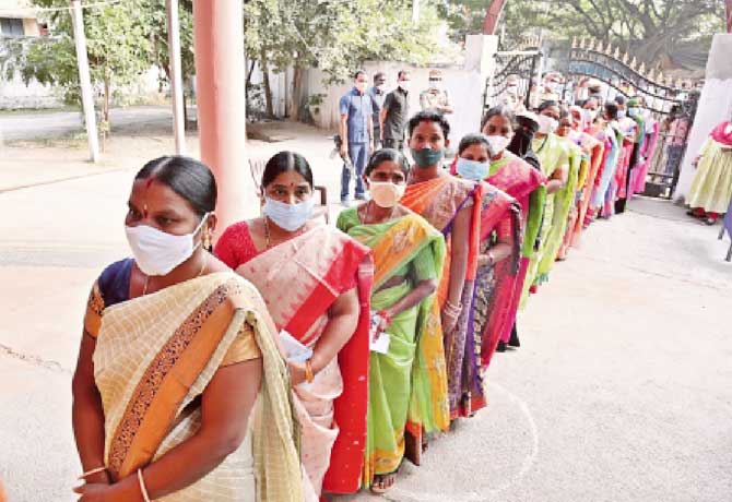 Polling for MLC positions of local bodies is over