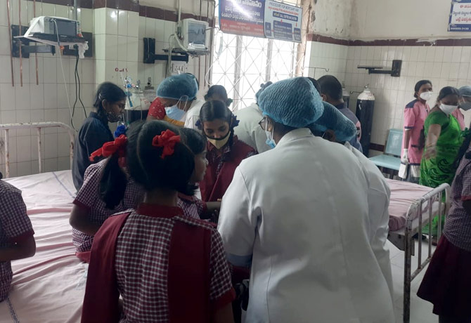 Food Poison in Social Welfare girls hostel in Karimnagar