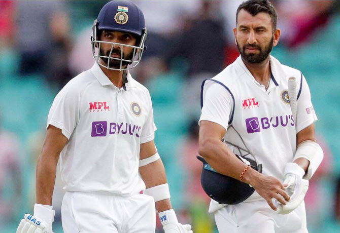 Pujara and Rahane chance in series against South Africa