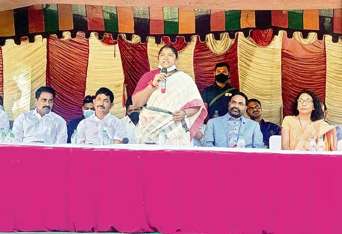 MLA seethakka speech about political drama