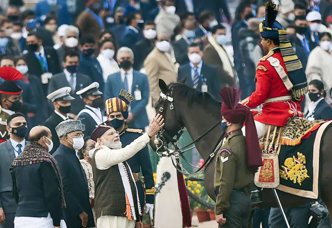 President and Prime Minister bid farewell to Virat