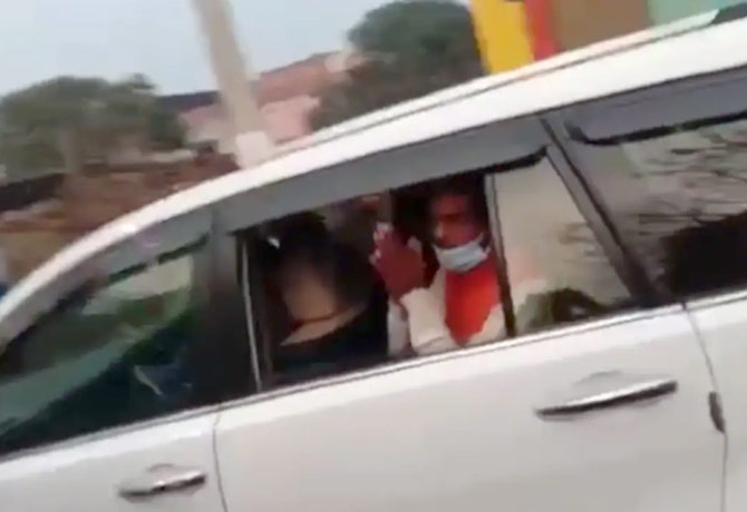 Villagers protest against BJP MLA in UP