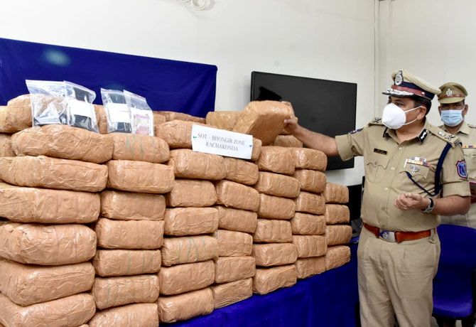 4 drug trafficking gang nabbed by Rachakonda police
