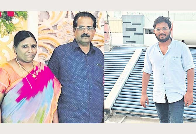 Family from Nizamabad committed suicide in Vijayawada