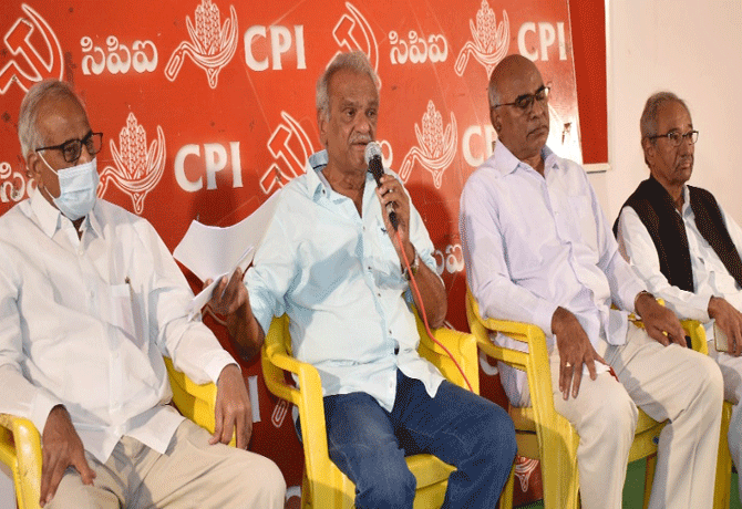 Support for TRS in Anti-BJP struggle: CPI Narayana