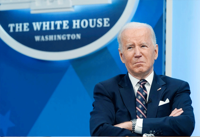 Joe Biden has imposed sanctions on Russia