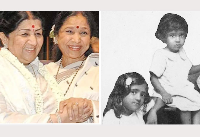 Asha Bhosle shares memories with sister Lata mangeshkar