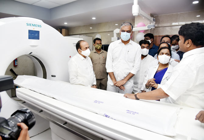 Cancer screening test for everyone over age of 40 in Telangana