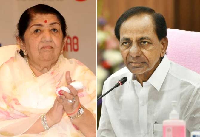 CM KCR Condoles demise of Lata Mangeshkar