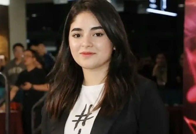 Hijab is not a choice but an obligation:Zaira Wasim