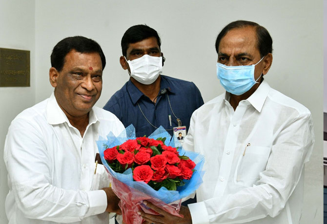 Allipuram venkateshwar reddy thanks to CM KCR