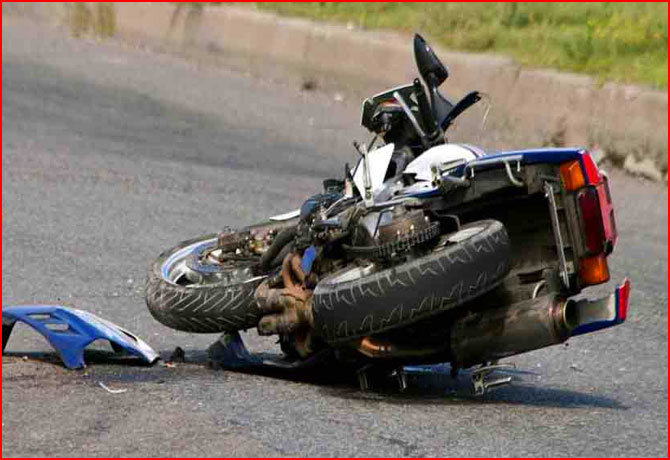 2 Killed After Bike hit buffalo in Suryapet