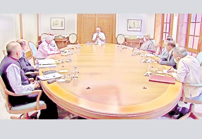 Prime Minister Modi's high-level review on security