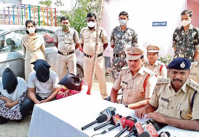 Three Members arrested in Rape case