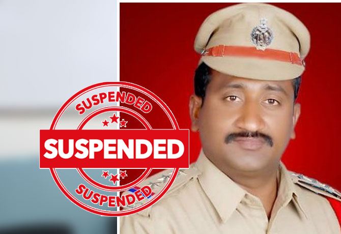 Banjara Hills CI Sivachandra suspended