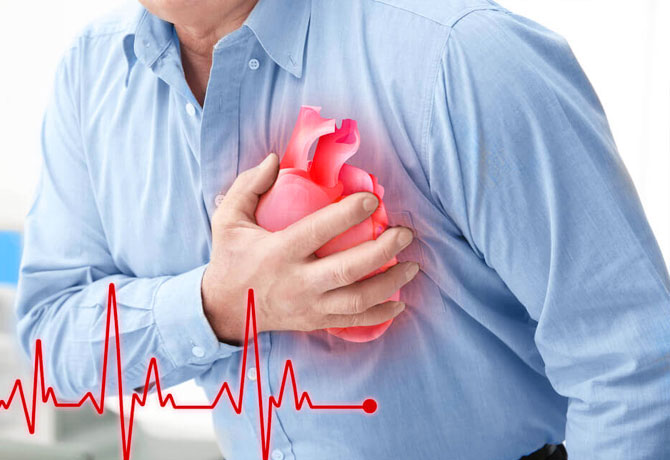 Heart attack in young people with hypertension and obesity