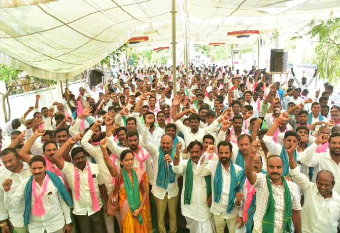 CM KCR fight for farmers