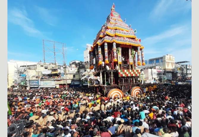 stampede at Madurai festival