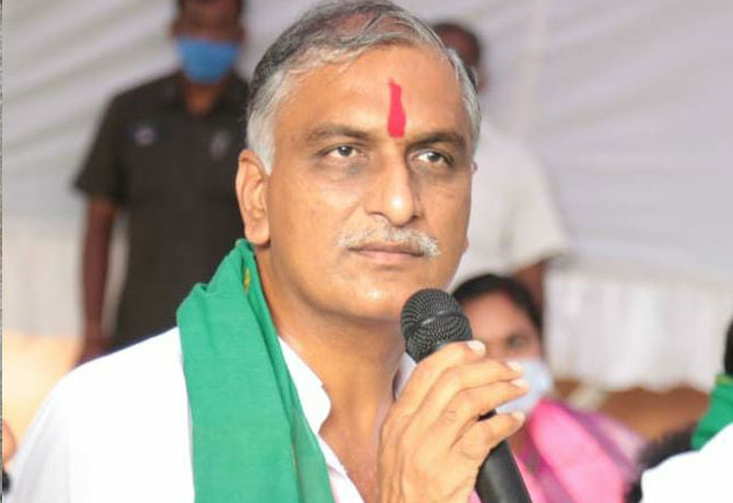 minister harish rao comments on central govt