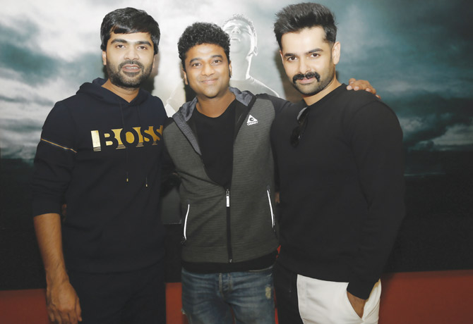 Simbu sings Bullet song for Ram Pothineni's The Warriorr